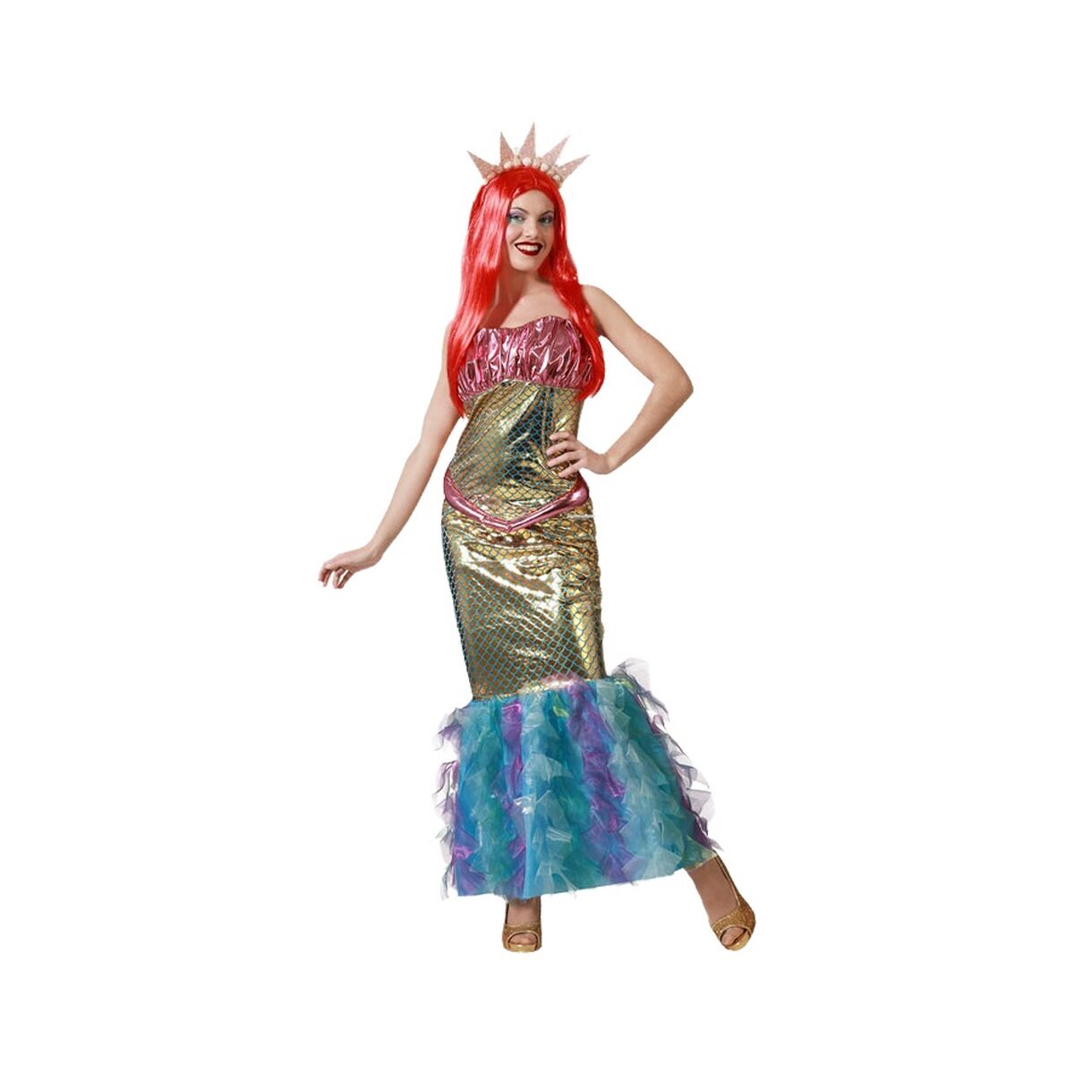 Costume per Adulti Sirena Taglia:M/L