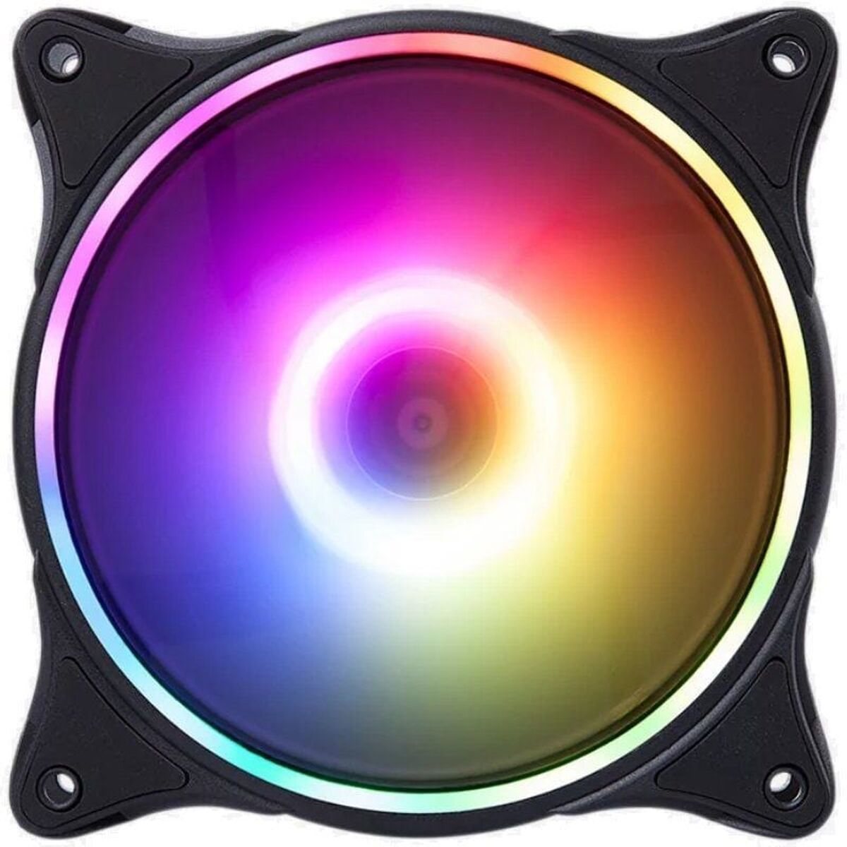 Ventola da Case Hiditec VGCH10008 Ø 12 cm ARGB Nero