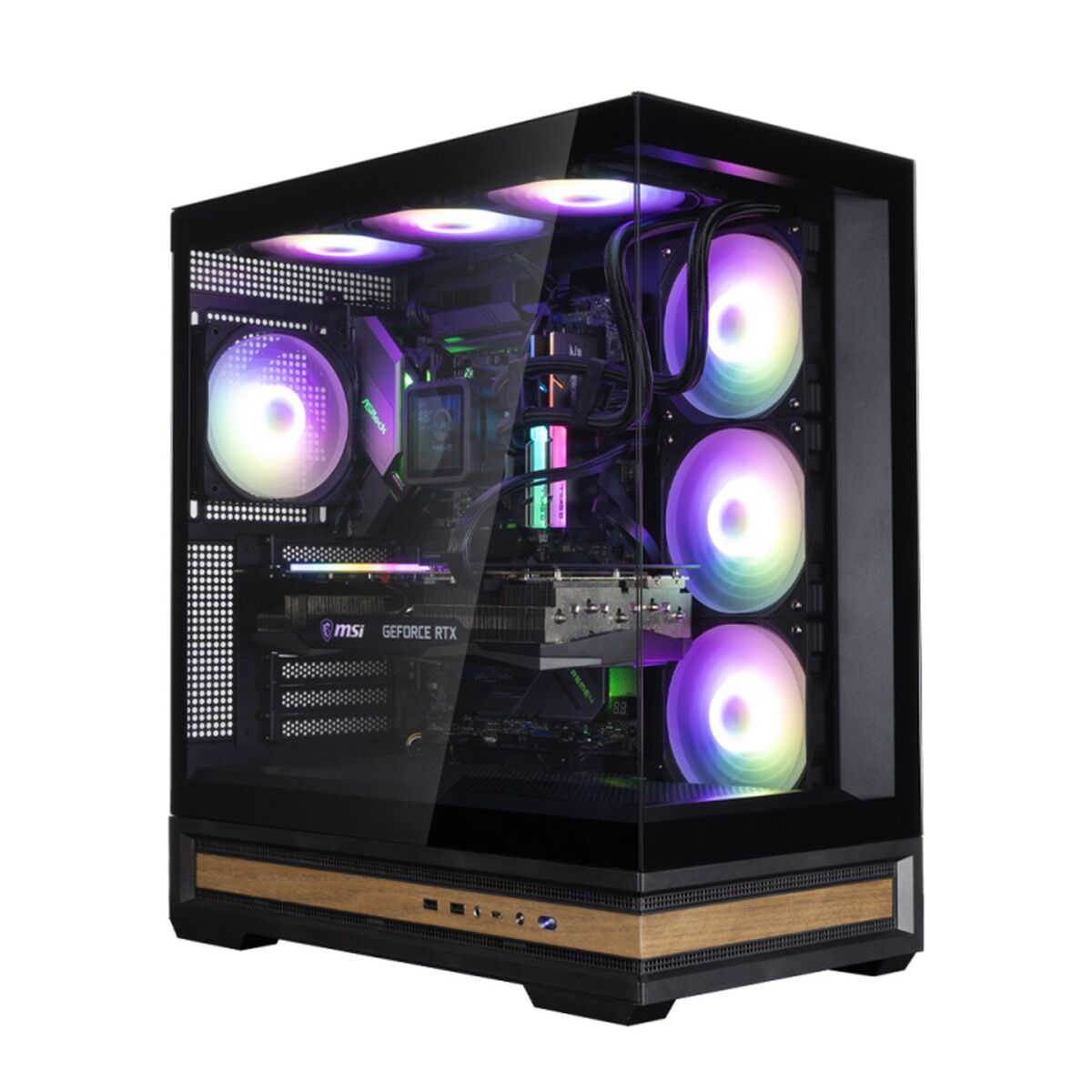 Case computer desktop ATX Zalman P40 NAMU BLACK Nero