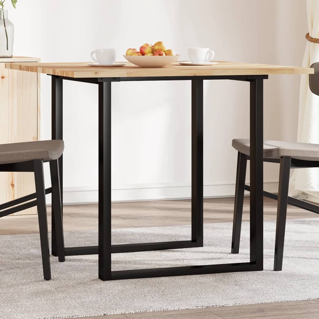 vidaXL Tablero de mesa cuadrado madera maciza acacia 90x90x2 cm