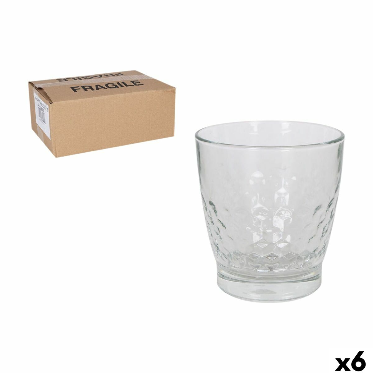 Bicchiere di acqua Royal Leerdam Cubo (6 Unità)