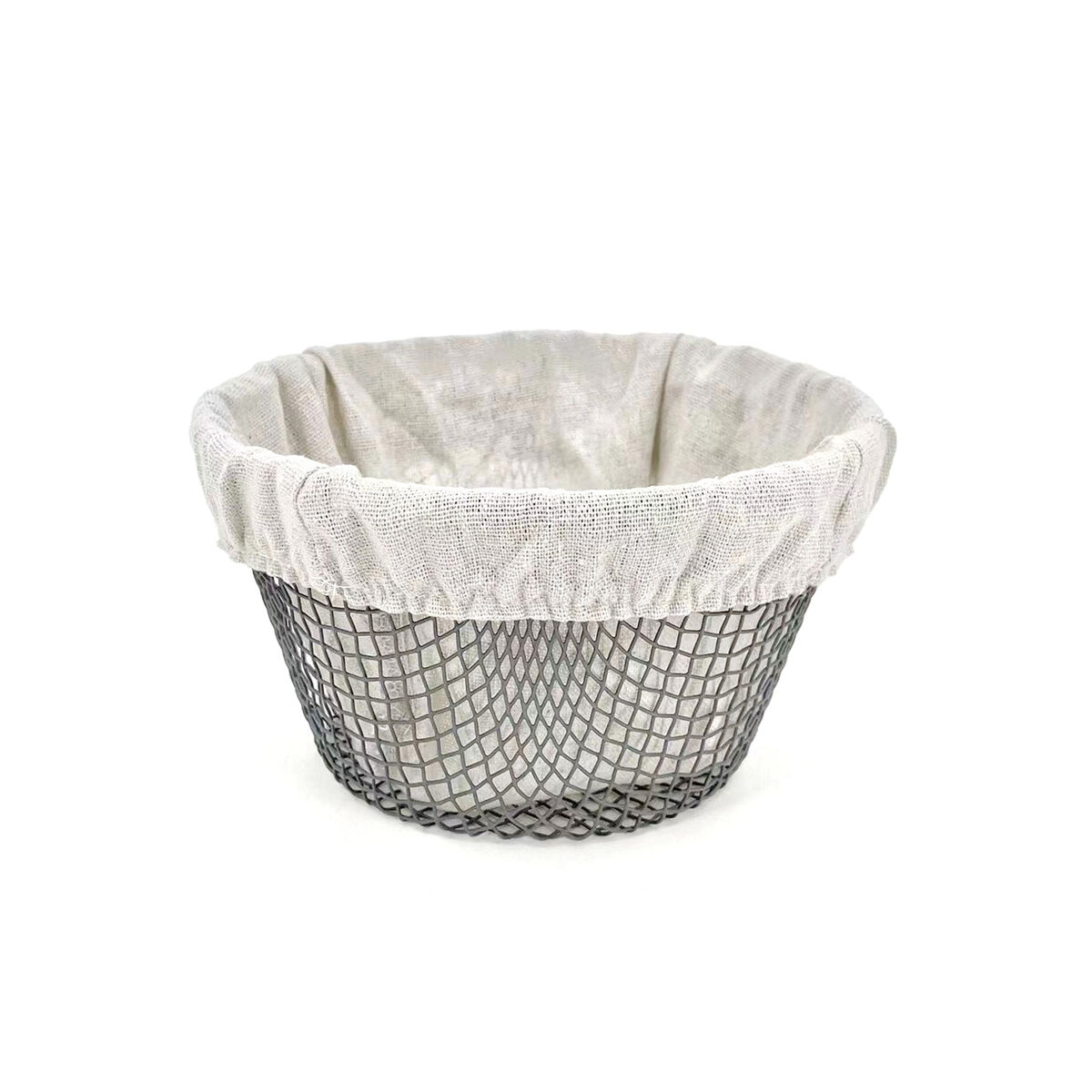 Cestino per il Pane Metallo 18 x 18 x 10 cm (24 Unità) - Image 4