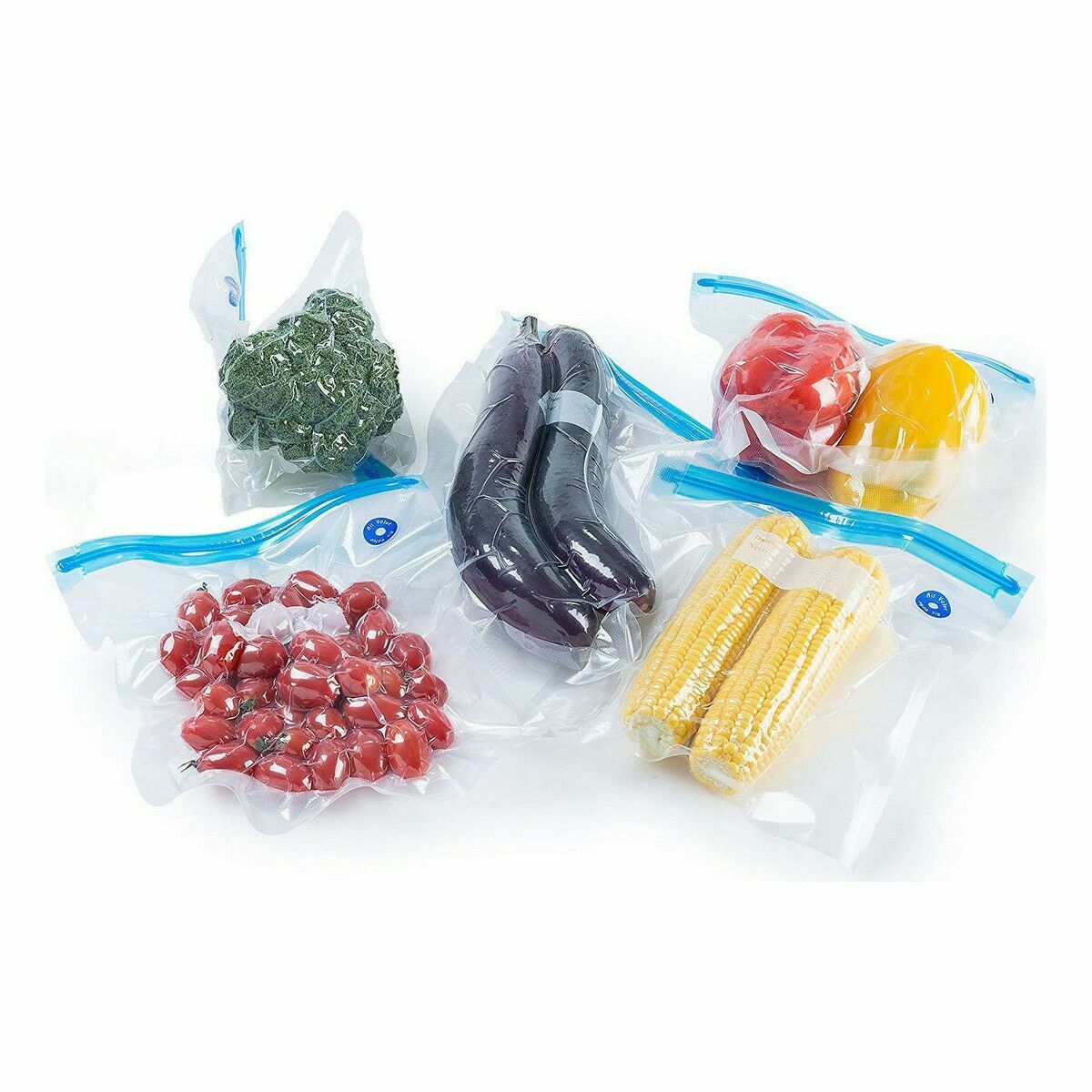 Sacchetto Riutilizzabile per Alimenti Quttin Valvola termoionica 4 Pezzi 26 x 34 cm (24 Unità) - Image 4