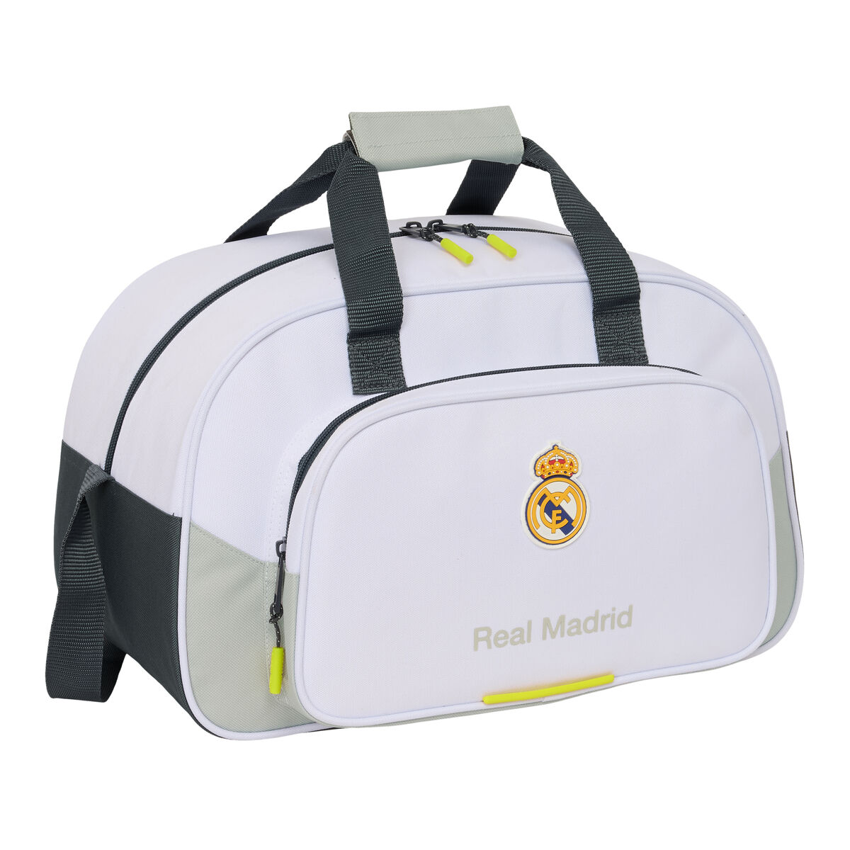 Borsa da Palestra Real Madrid C.F. Bianco Nero