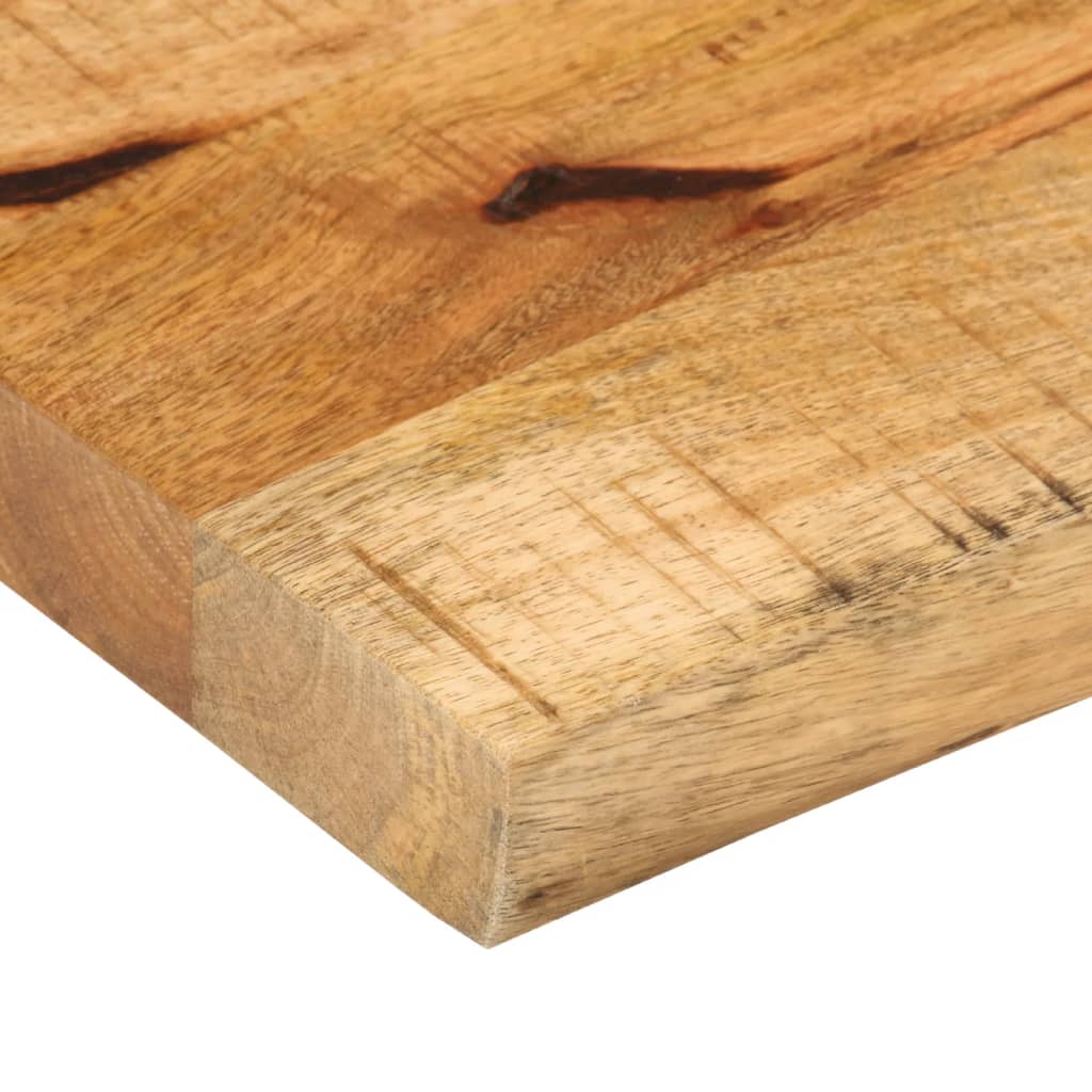 vidaXL Tablero de mesa borde natural madera maciza mango 160x30x2,5 cm - Image 6
