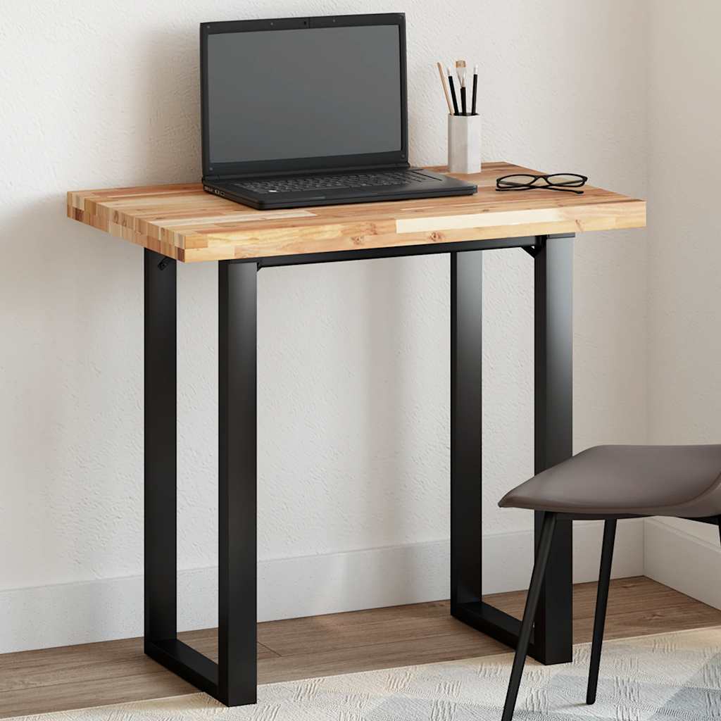 vidaXL Tablero de mesa rectangular madera maciza acacia 100x50x4 cm