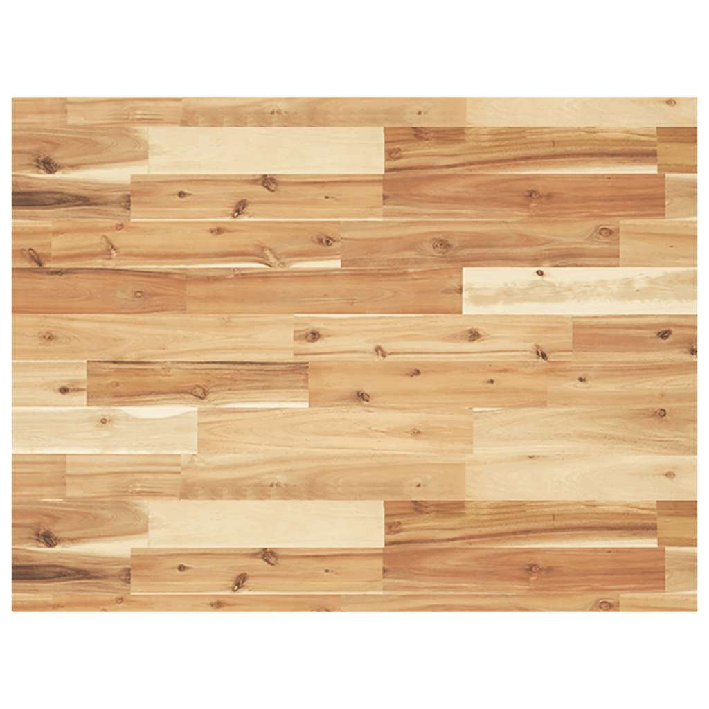 vidaXL Tablero escritorio madera maciza acacia sin tratar 80x60x4 cm