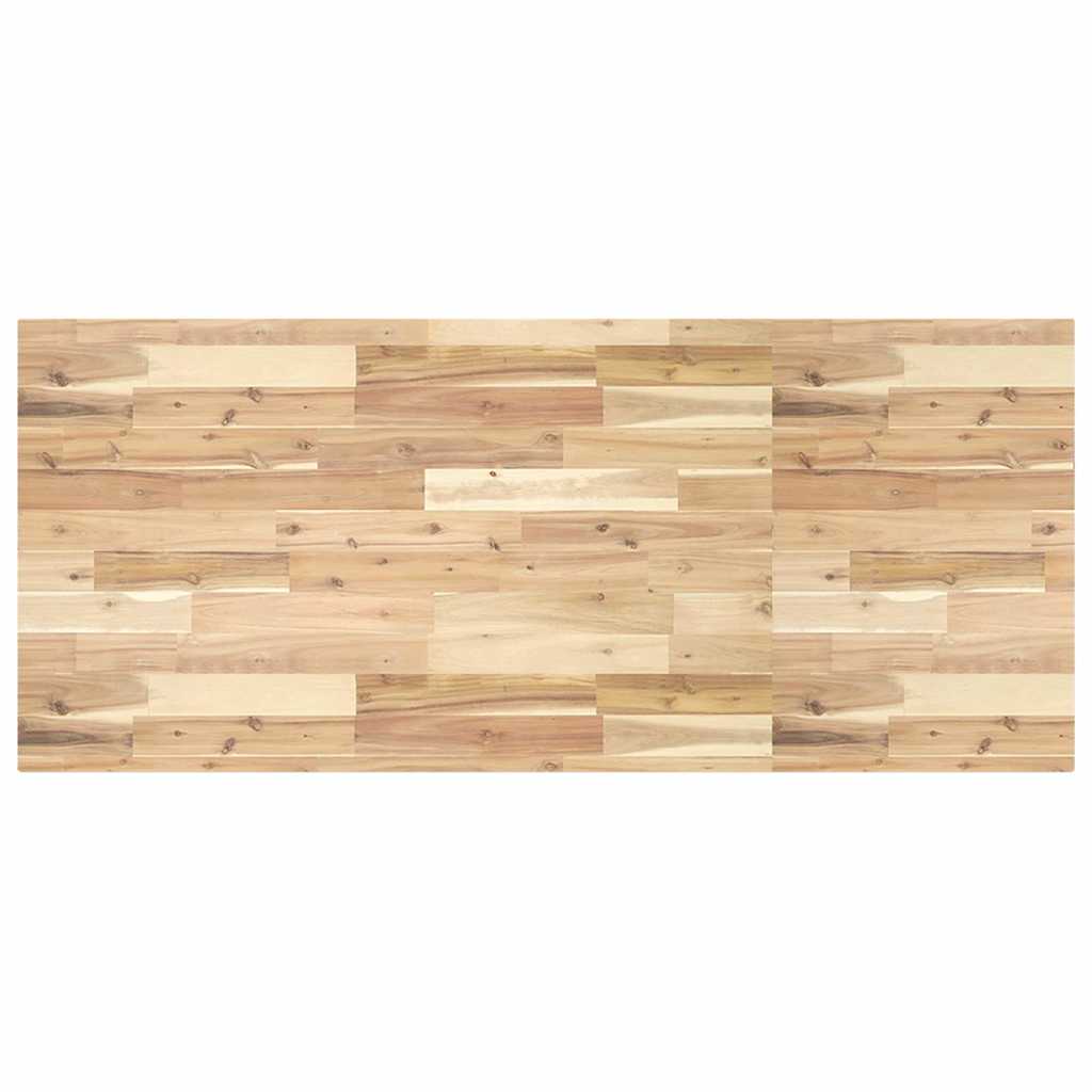 vidaXL Schreibtischplatte Unbehandelt 120x60x4 cm Massivholz Akazie