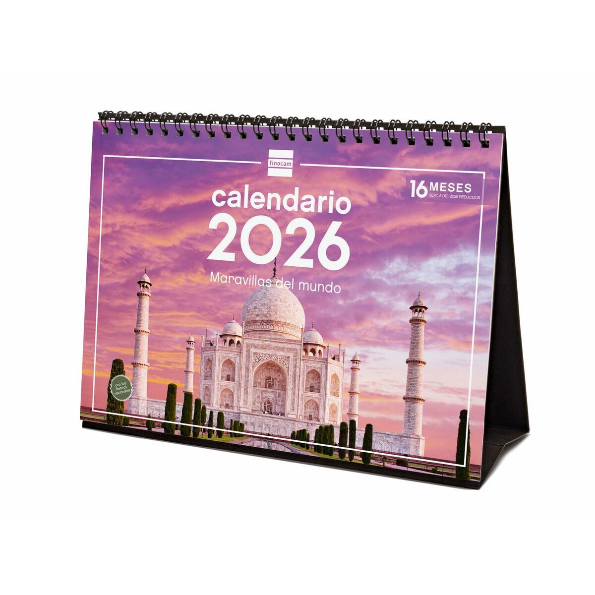 Calendario da Tavolo Finocam Multicolore Carta 21 x 15 cm