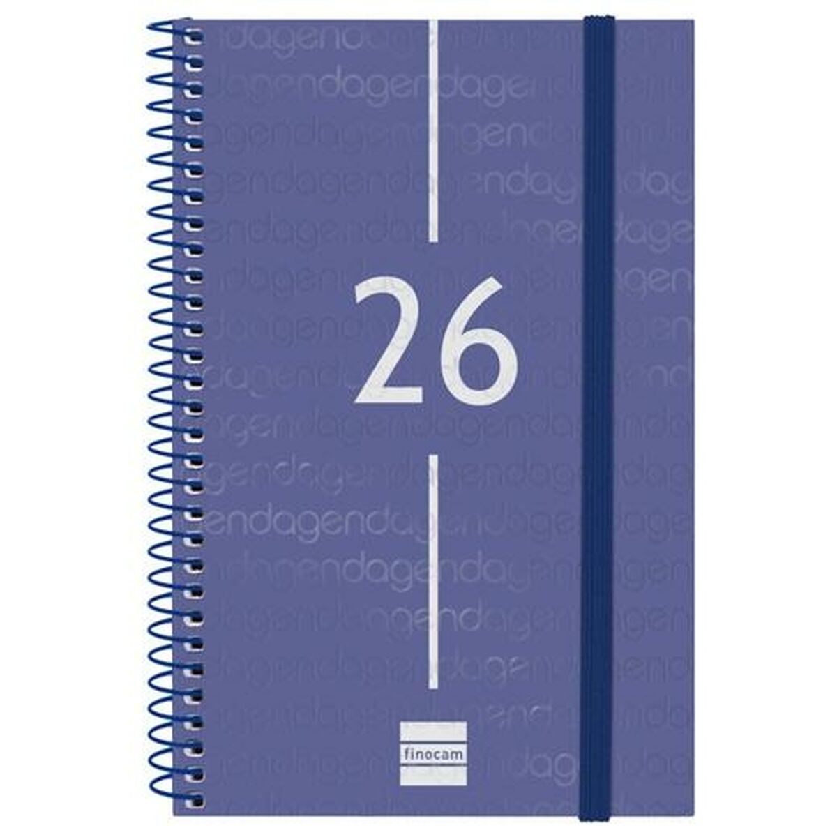 Agenda Finocam YEAR Azzurro 11,7 x 18,1 cm 2026
