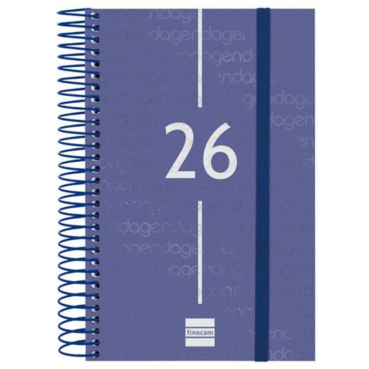 Agenda Finocam YEAR Azzurro 11,7 x 18,1 cm 2026