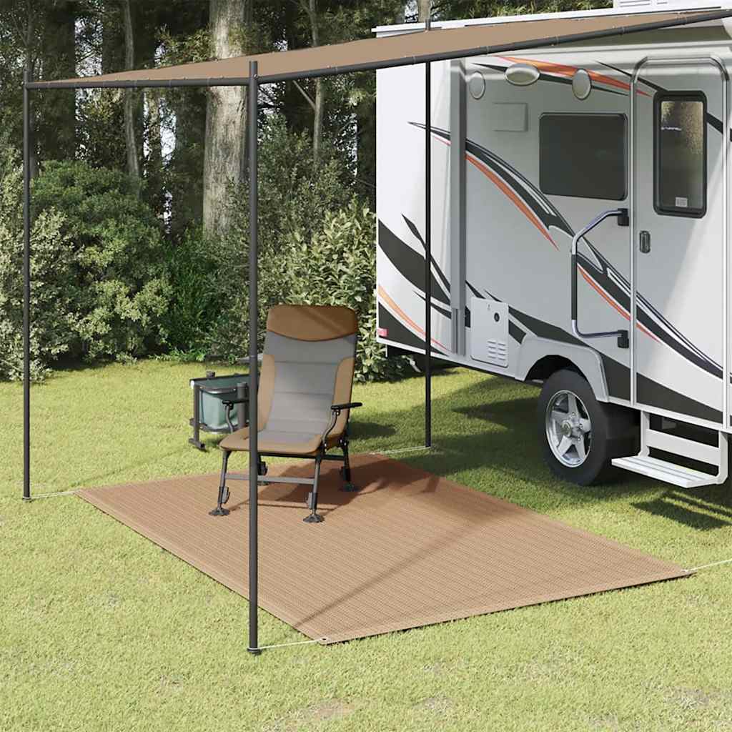 vidaXL Zeltteppich 200x300 cm Taupe