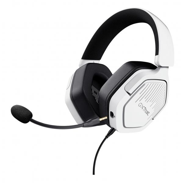 Auricolari con Microfono Gaming Trust GXT492W Carus Bianco