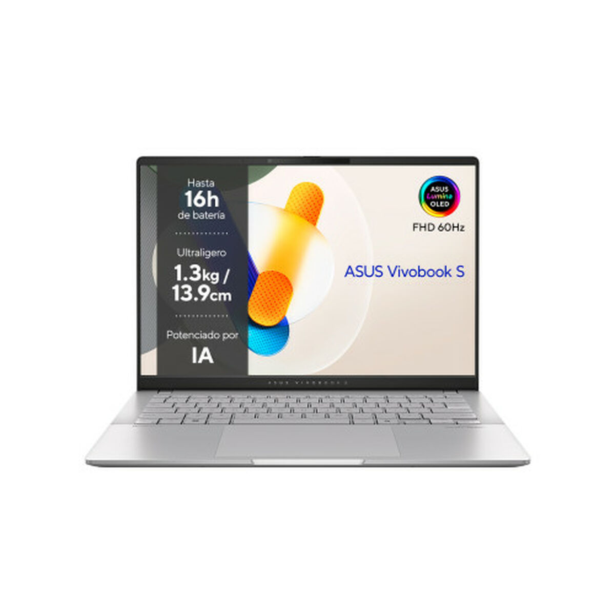 Laptop Asus 90NB14P1-M004W0 14" AMD Ryzen AI 9 HX 370 32 GB RAM 1 TB SSD Qwerty in Spagnolo