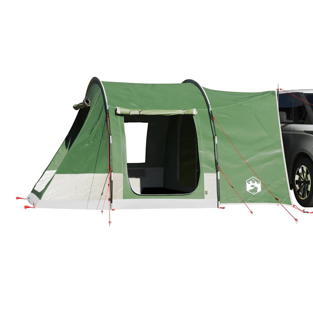 vidaXL Tienda de campaña para coche para 2 personas impermeable verde