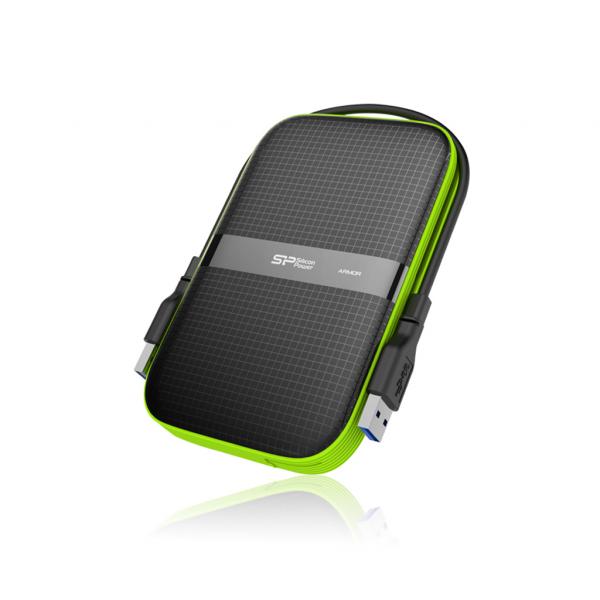 Hard Disk Esterno Silicon Power A60 2.5" USB 3.0 2 TB Anti-shock Waterproof Nero