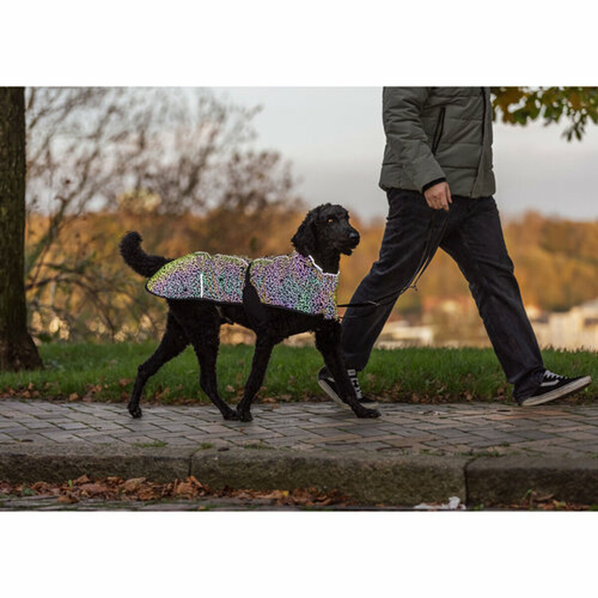 Cappotto per cane Trixie Limoux Reflect Multicolore M - Image 3