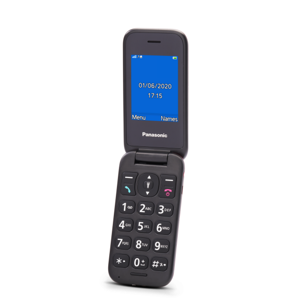 Telefono Cellulare Panasonic KXTU400EXR Rosso Bordeaux - Image 4