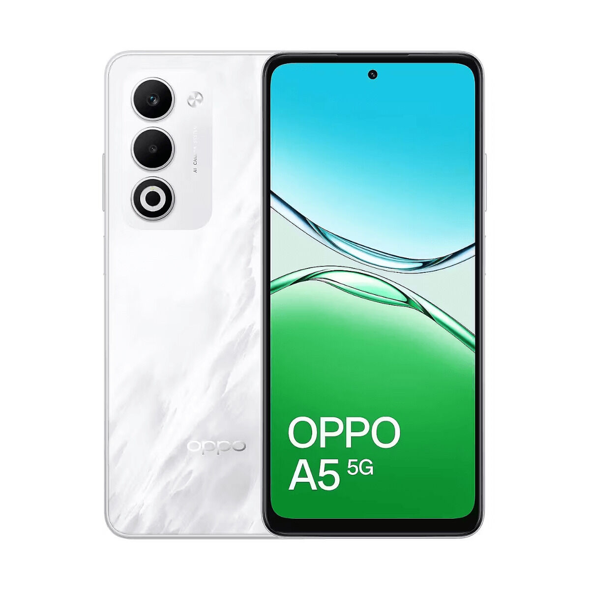 Smartphone Oppo A5 5G 6,67" Octa Core 4 GB RAM 128 GB Bianco