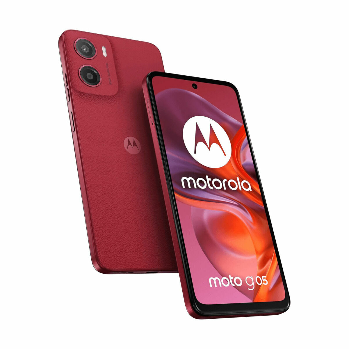Smartphone Motorola Moto G05 6,67" Octa Core 4 GB RAM 64 GB Rosso