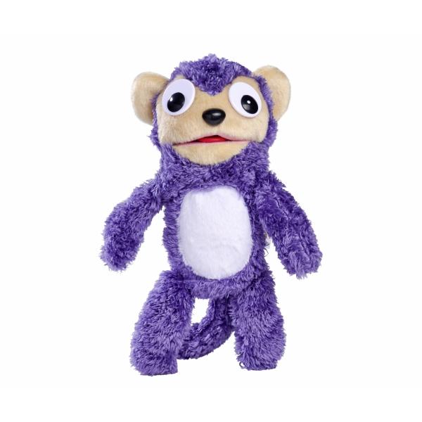 Peluche con Suono Simba Screamerz Scimmia 30 cm Viola