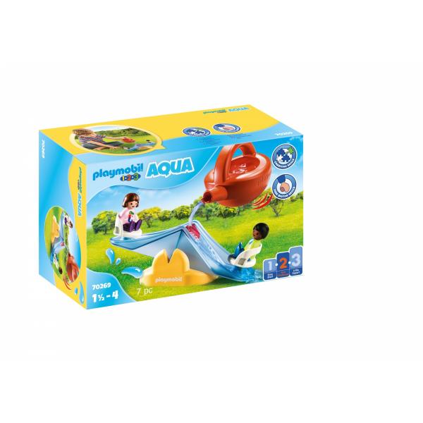 Playset 1,2,3 Water Rocker with Sprinkler Playmobil 70269 ( 7 pcs)