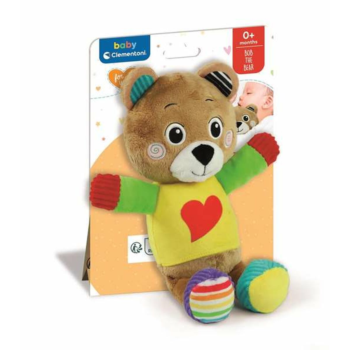 Peluche Clementoni Bob Orso 16 x 22,5 x 8,5 cm - Image 3