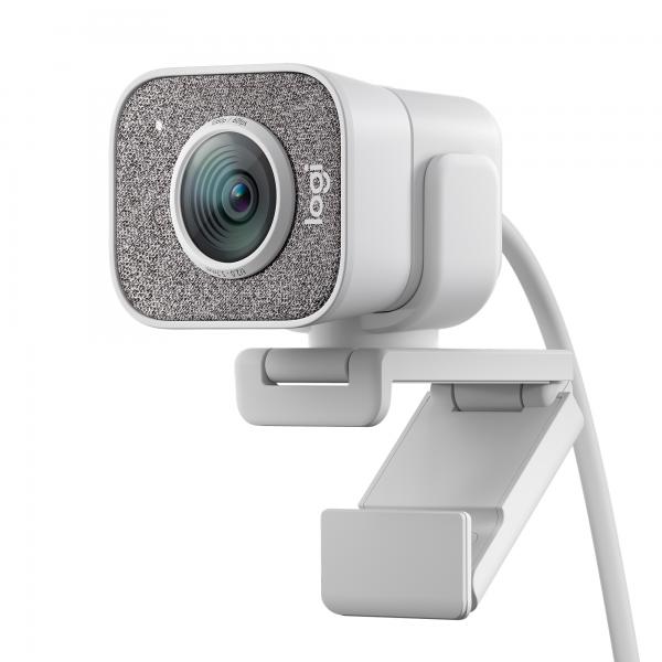Webcam Logitech 960-001297 Full HD 60 fps Bianco