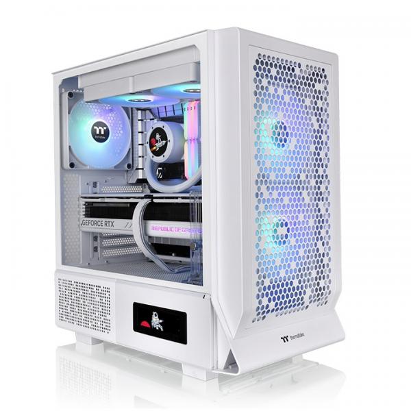 Case computer desktop ATX THERMALTAKE  CERES 330 TG Bianco