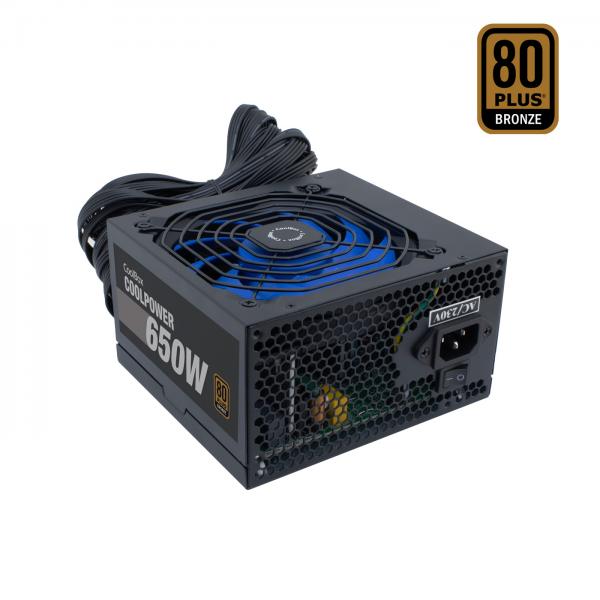 Fonte di Alimentazione CoolBox COO-FACPO-650 650 W 80 Plus Bronze