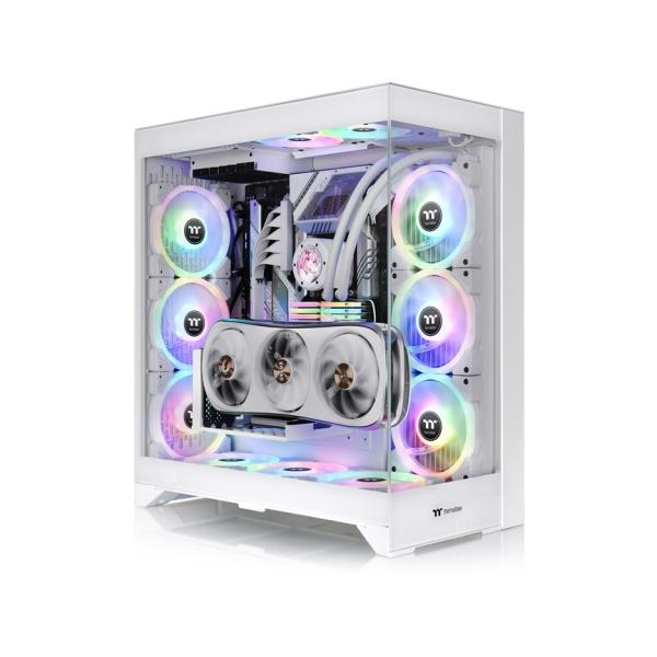 Case computer desktop ATX THERMALTAKE  CTE E600 MX SNOW ATX Bianco