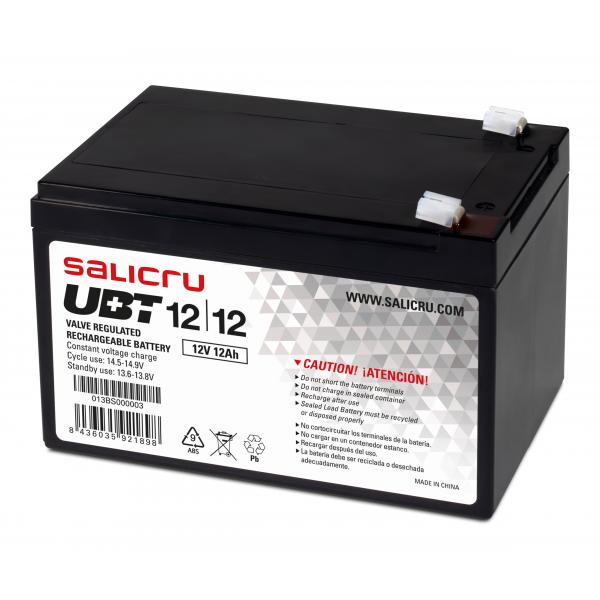 Batteria per Gruppo di Continuità UPS Salicru UBT 12/12 12 ah 12 v 12 Ah 12 V