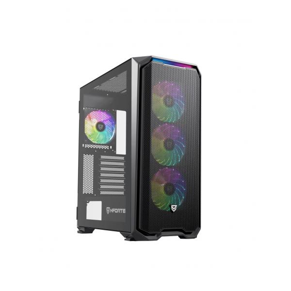 Ventola da Case Nfortec NF-CS-KRATERX-B