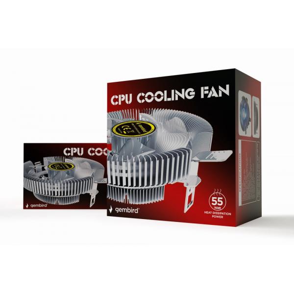 Ventola da Case GEMBIRD CPU-HURACAN-X40