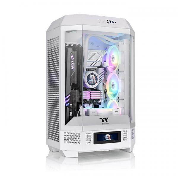Case computer desktop ATX THERMALTAKE THE TOWER T300 Bianco