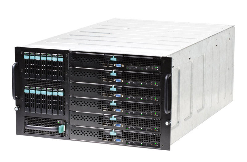 Case computer desktop ATX Intel MFSYS25V2 Nero Grigio