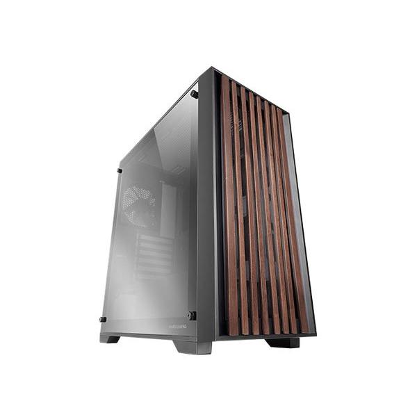 Case computer desktop ATX Mars Gaming MCWOODDC Nero