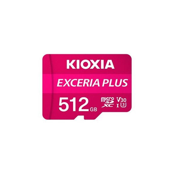 Scheda Di Memoria Micro SD con Adattatore Kioxia PLUS UHS-I C10 R98 512 GB