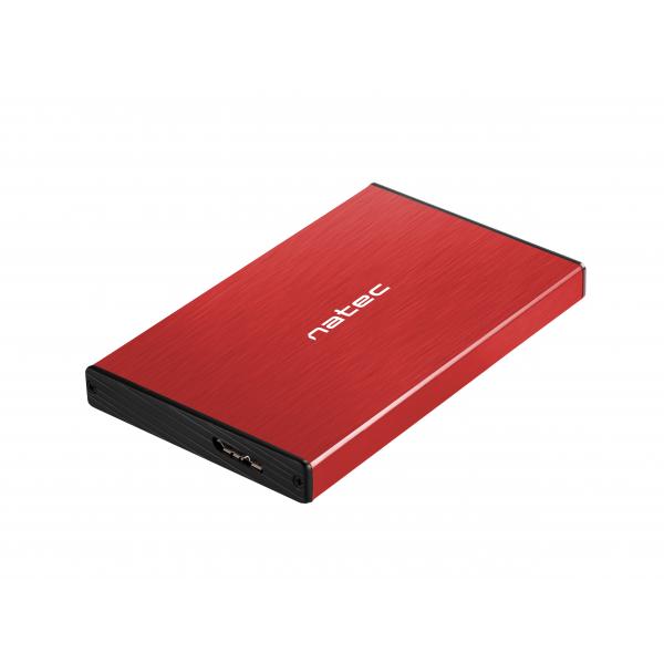 Custodia Hard Disk Natec Colore:Rosso