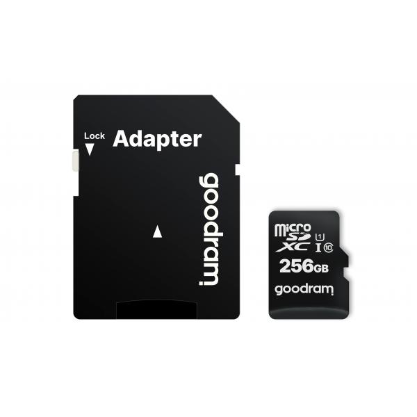 Scheda Micro SD GoodRam M1AA-2560R12 Nero 256 GB