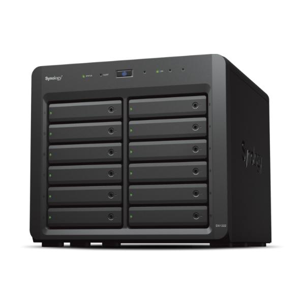 Memorizzazione in Rete NAS Synology DX1222 Nero