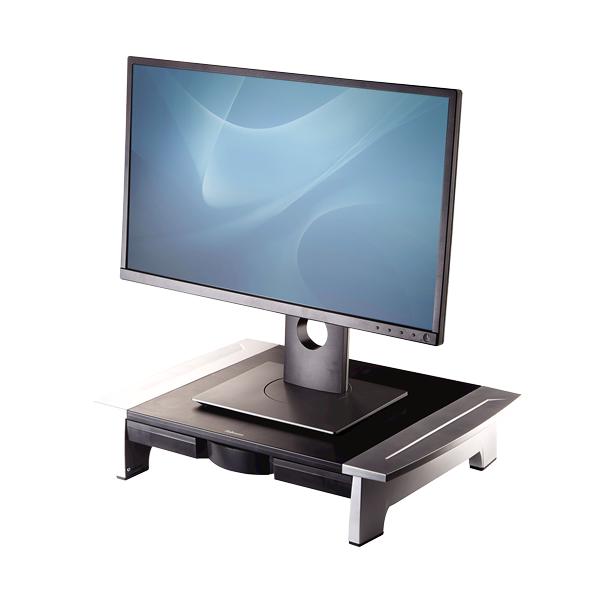 Ascensore Fellowes Office Suites Monitor Argentato Nero 2 Unità