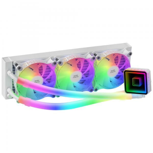 Kit di Refrigerazione Liquida Mars Gaming ML-ULTRA360 Bianco ARGB
