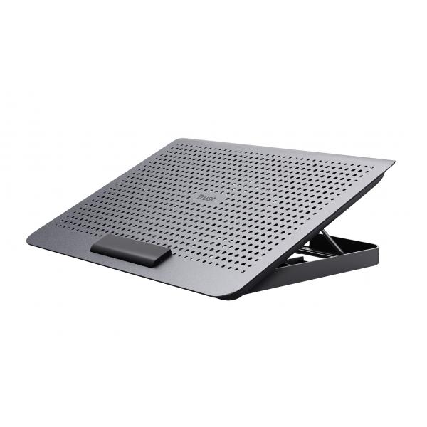 Supporto per Portatile con Ventilatore Trust Exto Metallo Grigio