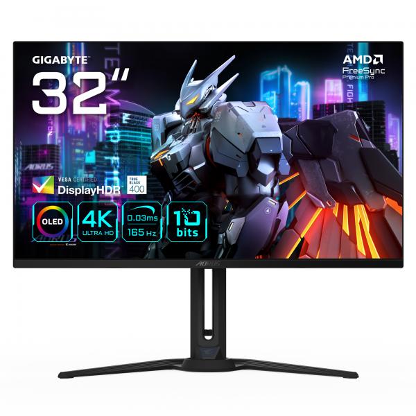 Monitor Gaming Gigabyte 20VM0-FO32UBA-1EKR 4K Ultra HD 31,5"