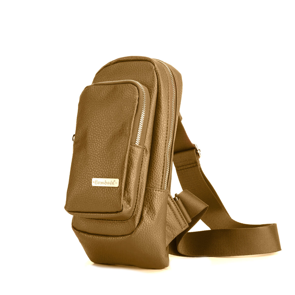 Borsa per Cellulare Bombata E00815-21 Marrone 15 x 29 x 10 cm