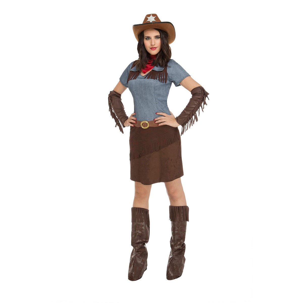 Costume per Adulti My Other Me Cowgirl
