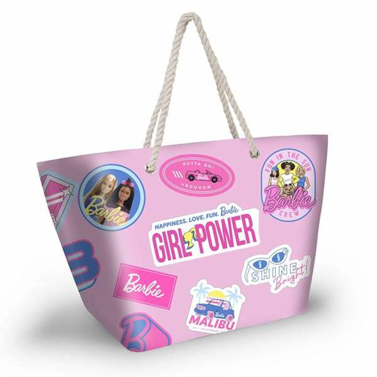 Borsa da Mare Karactermania Barbie Soleil Malibu 37 x 52 x 17 cm