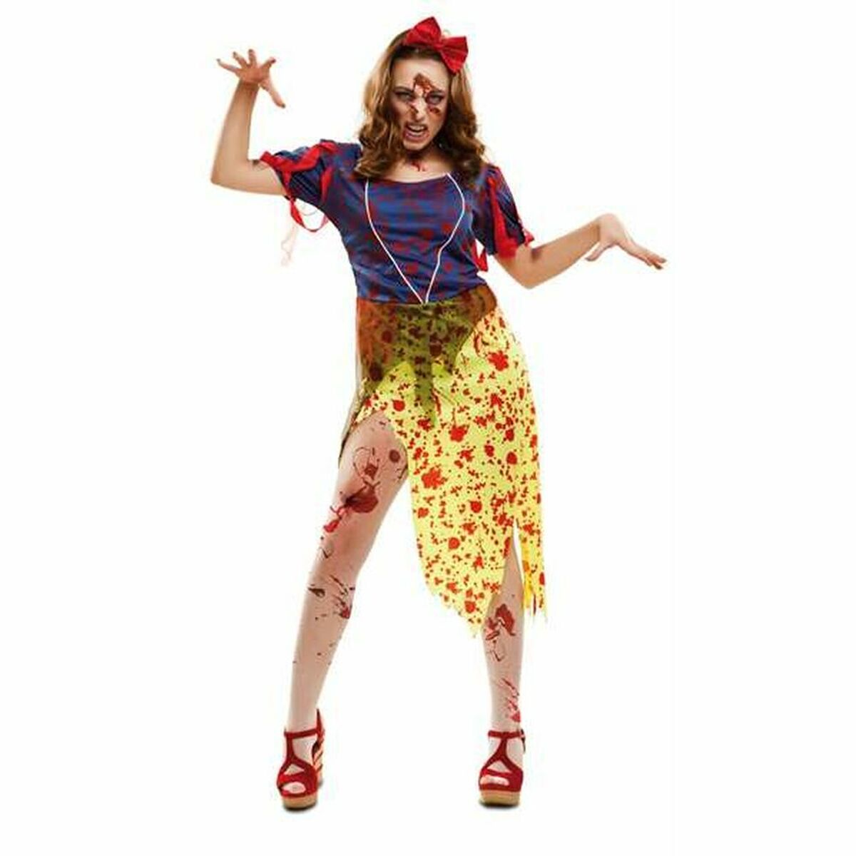 Costume per Adulti My Other Me Biancaneve Zombie Taglia:M/L