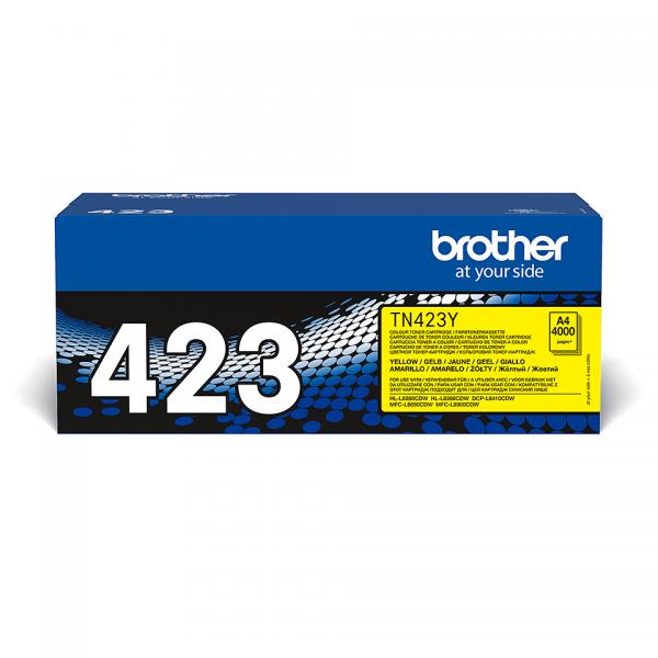 Toner Originale Brother TN423 6500 pp. Colore:Giallo